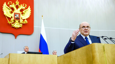 Primeiro-ministro russo destaca crescimento da economia: 'Apesar dos desafios externos'