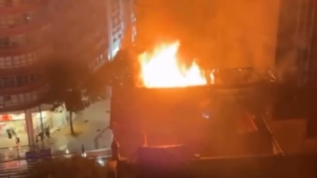 VÍDEO: Incêndio atinge prédio da Faculdade de Direito da USP no centro de São Paulo
