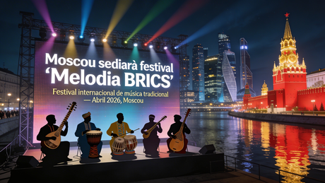 Moscou sediará festival 'Melodia do BRICS'