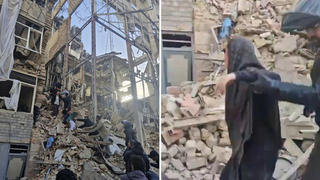 VÍDEO: Israel e EUA bombardeiam bairros residenciais de Teerã