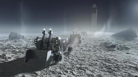 VÍDEO: Retroescavadeira para missões lunares passa nos testes