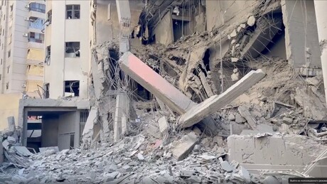 VÍDEO EXCLUSIVO: Sedes de emissoras são destruídas por ataques israelenses em Beirute