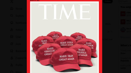 Revista Time critica intervencionismo da política externa de Trump