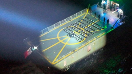 México anuncia apreensão recorde de cocaína em operação no Pacífico