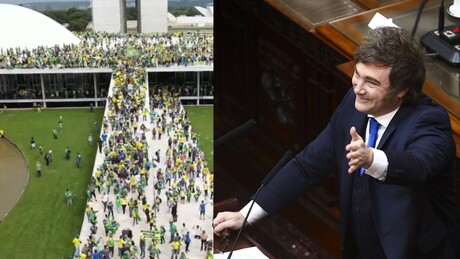 Governo Milei concede primeiro 'asilo definitivo' para envolvido no 8/1