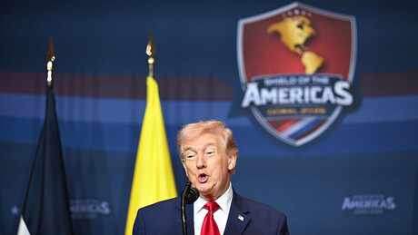 Trump nega que Lula, Sheinbaum e Petro não foram convidados para aliança: 'me dou muito bem com eles'