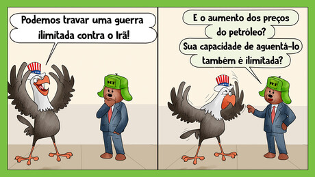 Diante do Irã, poder "ilimitado" de Trump se revela bastante limitado