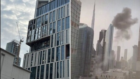 VÍDEO: Drones iranianos atingem praia e centro financeiro de Dubai