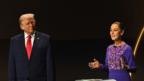 Sheinbaum rebate falas de Trump: 'Talvez não esteja muito bem informado'