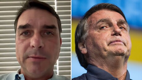 'Escapou por pouco': Flávio diz que Bolsonaro 'não conseguia se equilibrar' antes de internação