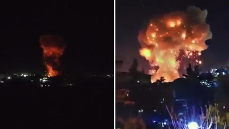 VÍDEO: Ataque da aviação do Paquistão contra a capital do Afeganistão