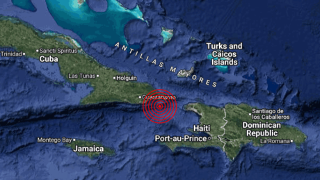 Terremoto de magnitude 5,8 atinge costa de Cuba