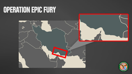 EUA atacam instalações de mísseis iranianos na costa do Estreito de Ormuz