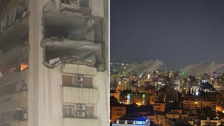 Israel bombardeia a capital do Líbano