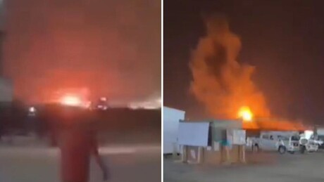 VÍDEOS: Incêndio de grandes proporções em importante complexo de gás natural liquefeito do Catar