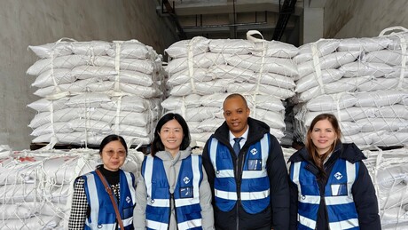 Primeiro lote de 60 mil toneladas de arroz da China segue para Cuba