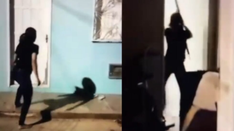 VÍDEO: Mulher invade casa do namorado por suspeita de traição com travesti