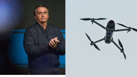 PM derrubará drones que voarem sobre a residência de Bolsonaro