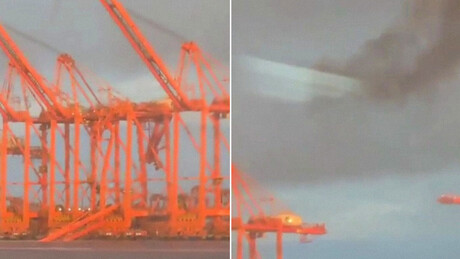 VÍDEO: Drones atacam o porto estratégico de Omã