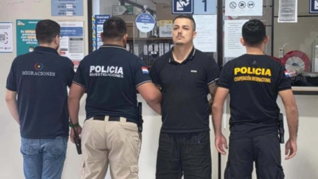 Com mais de 52 anos de condenação, traficante brasileiro é extraditado do Paraguai