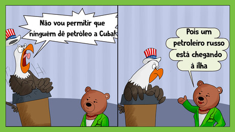 Rússia rompe bloqueio petrolífero dos EUA contra Cuba, mas Trump diz outra coisa