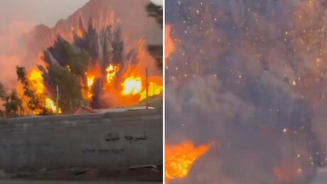 VÍDEO: Ataque contra base de mísseis da Guarda Revolucionária causa explosão poderosa no Irã