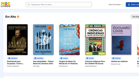 Governo do Brasil lança biblioteca digital com acesso gratuito a clássicos e obras contemporâneas