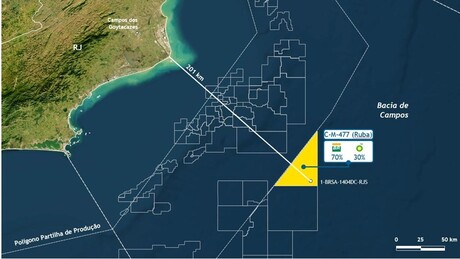 Petrobras identifica hidrocarbonetos no pré-sal da Bacia de Campos