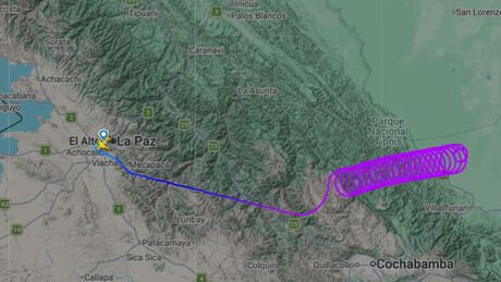 Autoridades confirmam morte de pilotos de aeronave que caiu na Bolívia