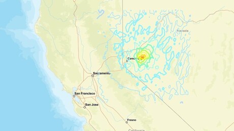 Terremoto de magnitude 5,7 atinge os EUA