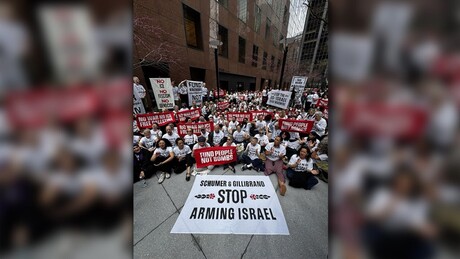 Dezenas de pessoas são presas nos EUA em protesto contra venda de armas para Israel