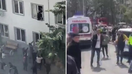 Veja as PRIMEIRAS IMAGENS do local do segundo atentado contra escola da Turquia em 24 horas