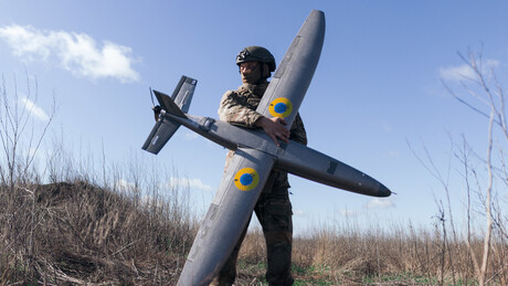 Rússia denuncia decisão da Europa de aumentar produção de drones para a Ucrânia atacar o território russo