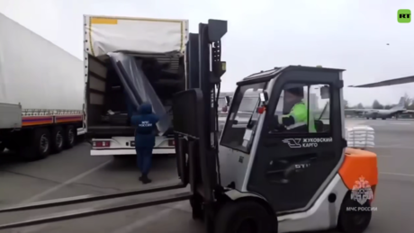 Rússia envia 27 toneladas de ajuda humanitária ao Líbano