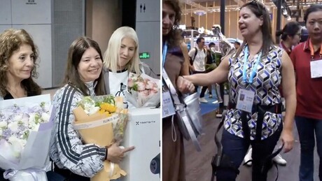VÍDEO: Tecnologia chinesa faz mulher com deficiência voltar a andar