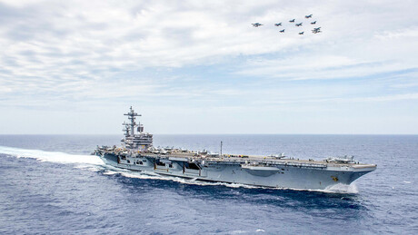 Pentágono anuncia que 2° porta-aviões se juntará a bloqueio naval contra Irã