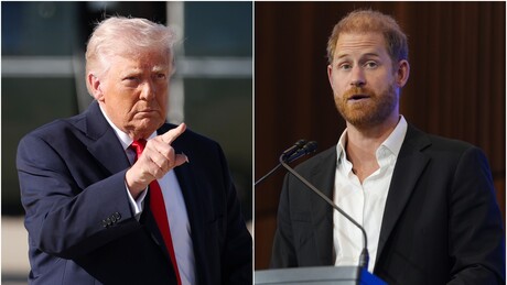 Trump debocha do príncipe Harry por 'pedido' sobre a Ucrânia