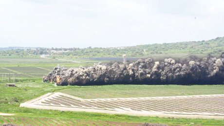 VÍDEO: Israel detona 700 minas terrestres em território ilegalmente ocupado na Síria