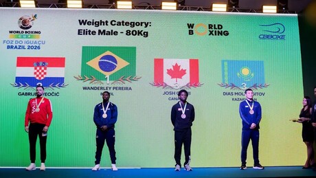 Brasil lidera etapa da Copa do Mundo de Boxe com 4 ouros e 5 pratas em Foz do Iguaçu