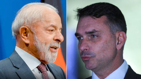 Lula amplia vantagem e freia tendência de alta de Flávio Bolsonaro no 1º turno — Atlas/Bloomberg