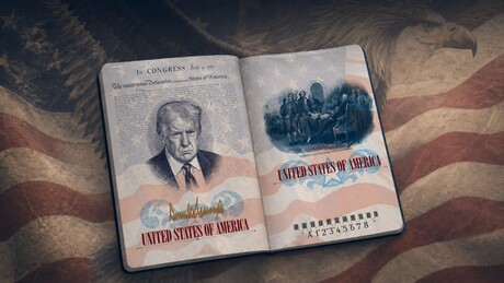 Casa Branca anuncia passaporte 'patriota' com imagem de Donald Trump