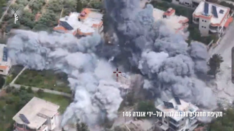 VÍDEO: Israel ataca infraestrutura do Hezbollah no sul do Líbano