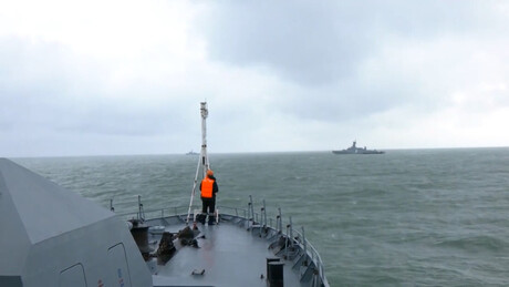 VÍDEO: Navios de guerra russos fazem treinamento contra drones e embarcações não tripuladas