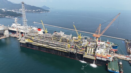 Petrobras inicia produção da plataforma P-79 no campo de Búzios