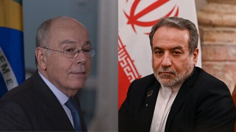 Mauro Vieira conversa com chanceler iraniano sobre ações pela paz