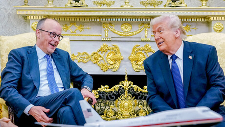 Merz tenta reduzir tensão com Trump após atrito com Washington