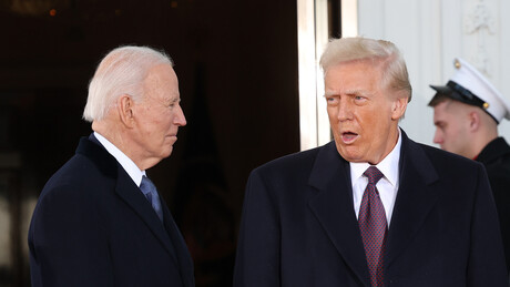 Trump posta charge mostrando filho de Biden cheirando cocaína no Salão Oval