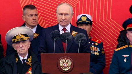 Putin: 'A vitória sempre esteve e sempre estará do nosso lado'