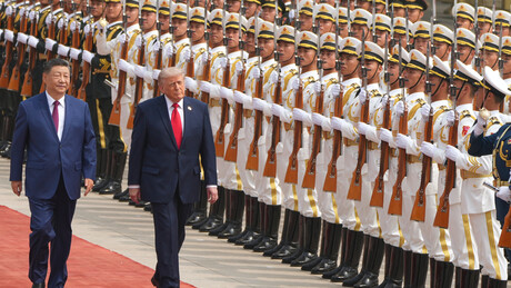 Primeiras declarações de Trump e Xi Jinping na China