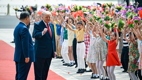 Trump diz ter ficado impressionado com recepção em Pequim